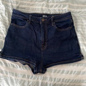 High Rise BDG Denim Shorts